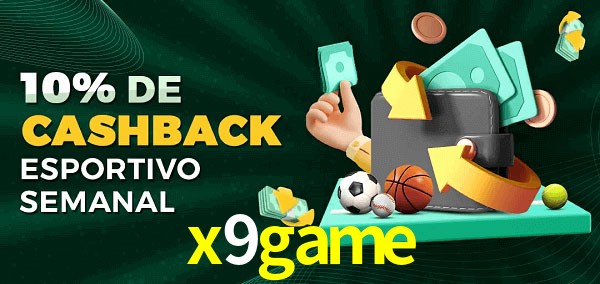10% de bônus de cashback na x9game